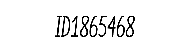 EnyoSlabMediumItalic  Free Fonts Download