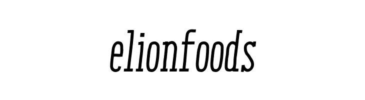 EnyoSlabMediumItalic  Free Fonts Download