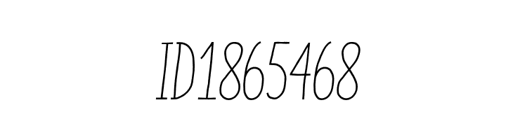 EnyoSlabLightItalic  Free Fonts Download