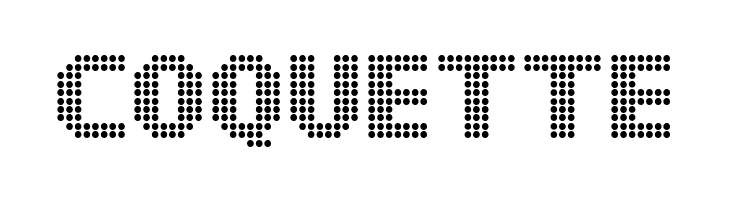 DS Dots Medium  Free Fonts Download