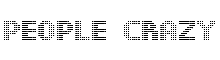 DS Dots Medium  Free Fonts Download