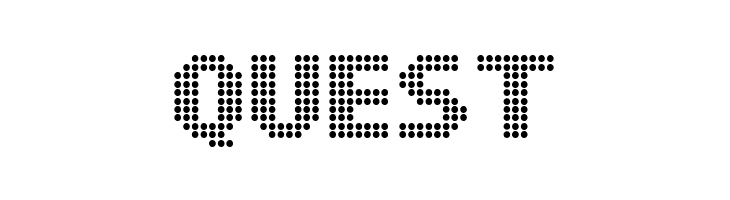 DS Dots Medium  Free Fonts Download