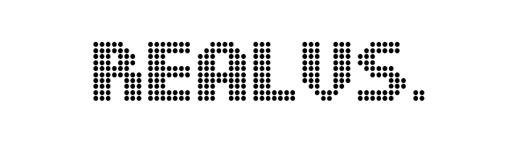 DS Dots Medium  Free Fonts Download