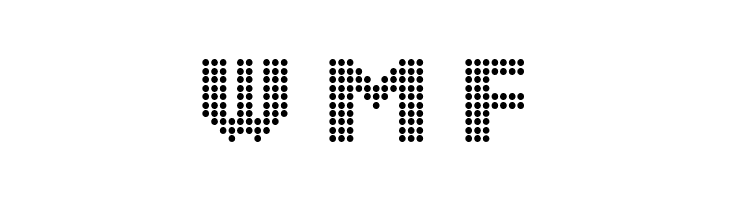 DS Dots Medium  Free Fonts Download