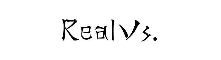 Real Chinese  Free Fonts Download