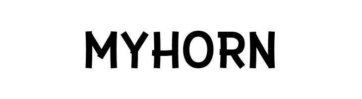 myhorn Gaffer Type Display Font