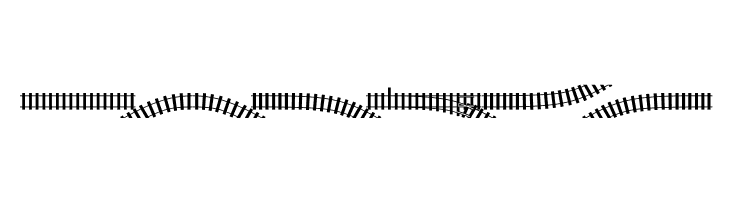 TrainTracks  Free Fonts Download