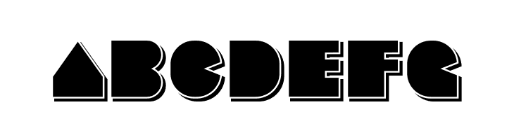 Basenglah-Shadow  Free Fonts Download