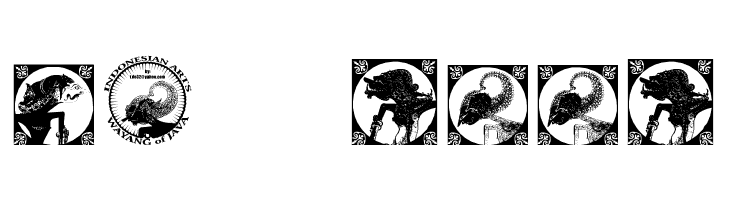 WAYANG of JAVA  Free Fonts Download