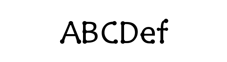 Aunty Lils Dots  Free Fonts Download