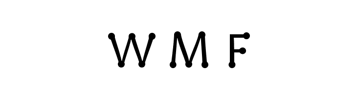 Aunty Lils Dots  Free Fonts Download