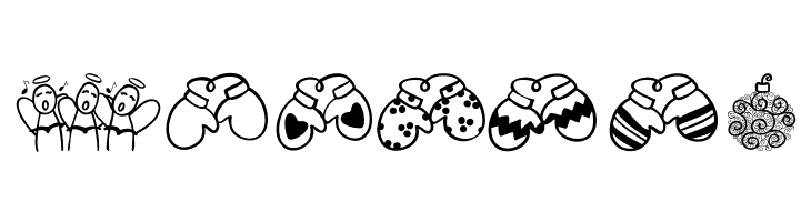 Austie Bost Christmas Doodles  Free Fonts Download