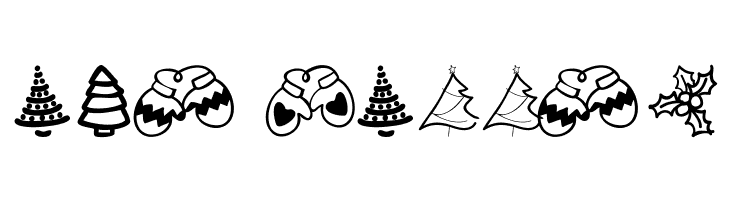 Austie Bost Christmas Doodles  Free Fonts Download