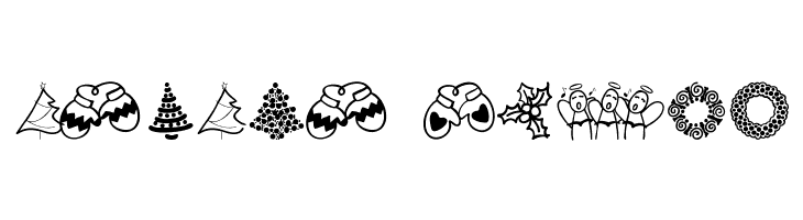 Austie Bost Christmas Doodles  Free Fonts Download