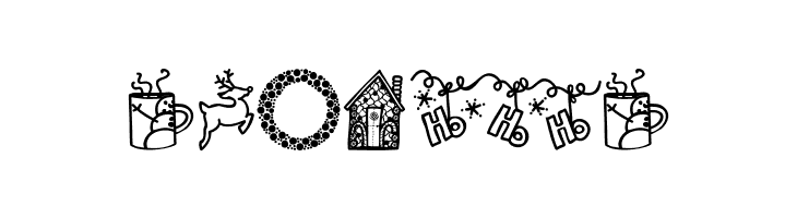 Austie Bost Christmas Doodles  Free Fonts Download