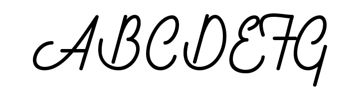 Southfilla Monoline Script Font  Free Fonts Download