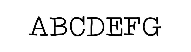 AniTypewriter  Free Fonts Download