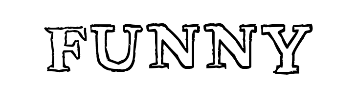 Wobbly Bob Outline  Free Fonts Download