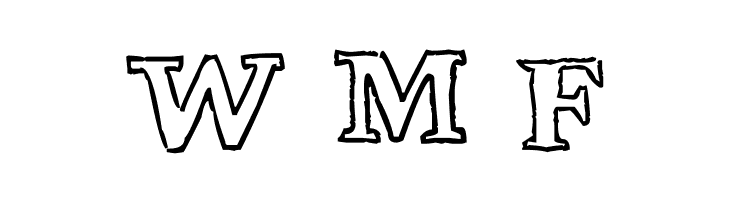Wobbly Bob Outline  Free Fonts Download