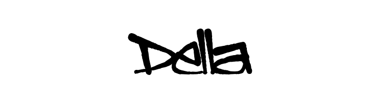 Della Sprayerz Font
