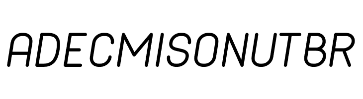 Cabo Rounded Italic  Free Fonts Download