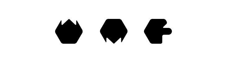 Hexafont Rounded  Free Fonts Download