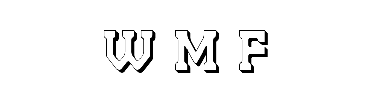 Retro Town 3D  Free Fonts Download