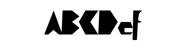 cutout  Free Fonts Download