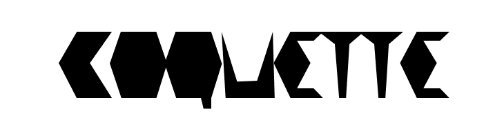 cutout  Free Fonts Download