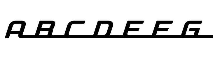 D3 Roadsterism Long Italic  Free Fonts Download