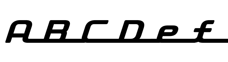 D3 Roadsterism Long Italic  Free Fonts Download