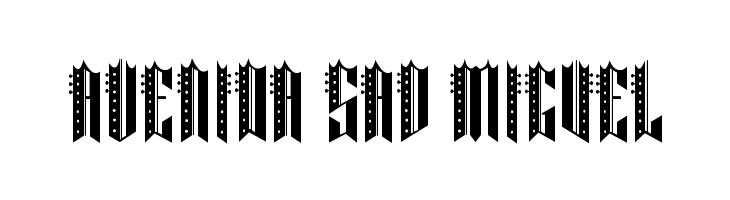 Dark Metal  Free Fonts Download