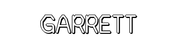 Alpha Romanie Outline G98  Free Fonts Download