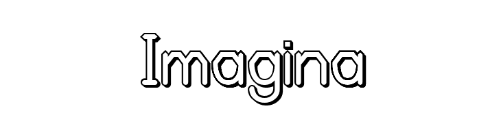 Alpha Romanie Outline G98  Free Fonts Download