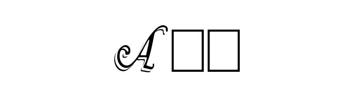 Wrenn Initials Shadowed Cond  Free Fonts Download