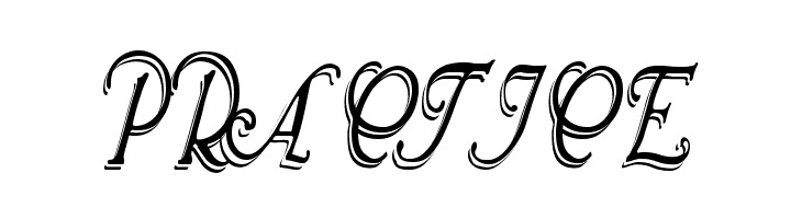 Wrenn Initials Shadowed Cond  Free Fonts Download