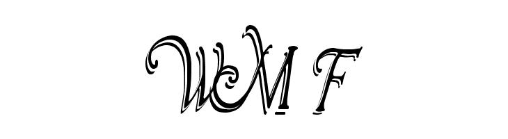 Wrenn Initials Shadowed Cond  Free Fonts Download