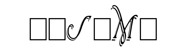 Wrenn Initials Shadowed Cond  Free Fonts Download