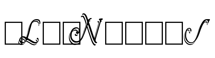 Wrenn Initials Shadowed Cond  Free Fonts Download