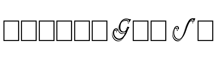 Wrenn Initials Shadowed Cond  Free Fonts Download