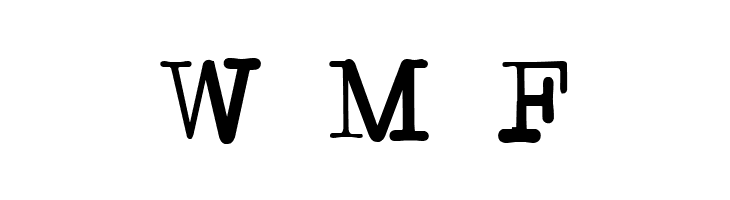 TWriterOne  Free Fonts Download