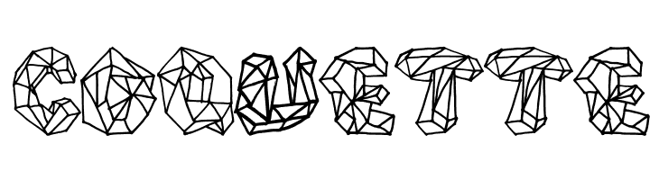 Polygons Regular  Free Fonts Download