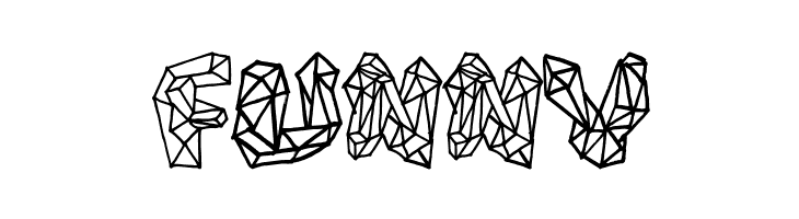 Polygons Regular  Free Fonts Download