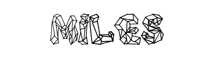 Polygons Regular  Free Fonts Download