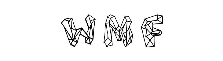 Polygons Regular  Free Fonts Download