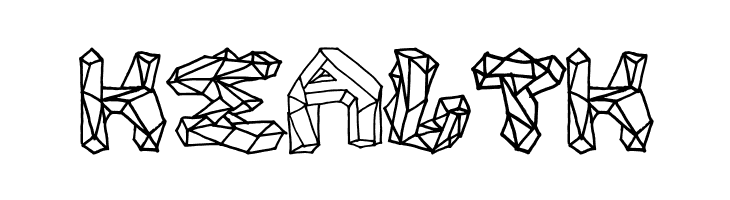 Polygons Regular  Free Fonts Download