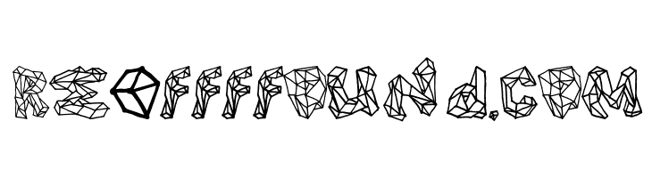 Polygons Regular  Free Fonts Download