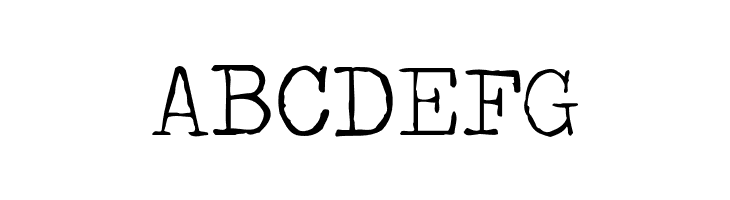 TravelingTypewriter  Free Fonts Download