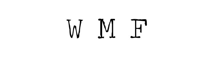 TravelingTypewriter  Free Fonts Download