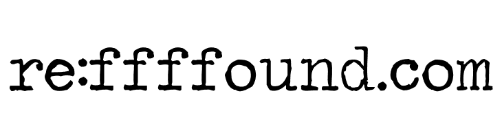 TravelingTypewriter  Free Fonts Download